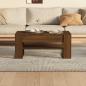 Preview: Couchtisch Braun Eichen-Optik 102x55x45 cm Holzwerkstoff