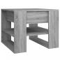 Preview: Couchtisch Grau Sonoma 55,5x55x45 cm Holzwerkstoff