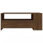 Preview: Couchtisch Braun Eichen-Optik 102x55x42 cm Holzwerkstoff