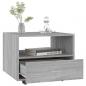 Preview: Couchtisch Grau Sonoma 55x55x40 cm Holzwerkstoff