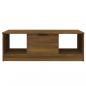 Preview: Couchtisch Braun Eichen-Optik 102x50x36 cm Holzwerkstoff