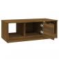 Preview: Couchtisch Braun Eichen-Optik 102x50x36 cm Holzwerkstoff