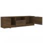 Preview: TV-Schrank Braun Eichen-Optik 140x35x40 cm Holzwerkstoff