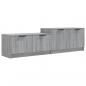 Preview: TV-Schrank Grau Sonoma 158,5x36x45 cm Holzwerkstoff