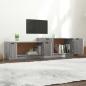 Preview: TV-Schrank Grau Sonoma 158,5x36x45 cm Holzwerkstoff