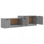 Preview: TV-Schrank Grau Sonoma 158,5x36x45 cm Holzwerkstoff