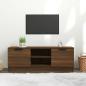 Preview: ARDEBO.de - TV-Schrank Braun Eichen-Optik 102x35x36,5 cm Holzwerkstoff