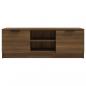 Preview: TV-Schrank Braun Eichen-Optik 102x35x36,5 cm Holzwerkstoff