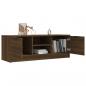 Preview: TV-Schrank Braun Eichen-Optik 102x35x36,5 cm Holzwerkstoff