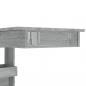 Preview: Wand-Bartisch Grau Sonoma 102x45x103,5 cm Holzwerkstoff