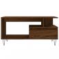 Preview: Couchtisch Braun Eichen-Optik 90x49x45 cm Holzwerkstoff