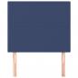 Preview: Kopfteile 2 Stk. Blau 100x5x78/88 cm Stoff