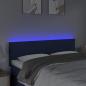 Preview: LED Kopfteil Creme 144x5x78/88 cm Stoff