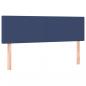 Preview: Kopfteile 2 Stk. Blau 72x5x78/88 cm Stoff