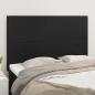 Preview: ARDEBO.de - Kopfteile 4 Stk. Schwarz 72x5x78/88 cm Kunstleder