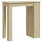 Preview: Bartisch mit Regal Sonoma-Eiche 102x50x103,5 cm Holzwerkstoff