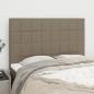 Preview: ARDEBO.de - Kopfteile 4 Stk. Taupe 72x5x78/88 cm Stoff