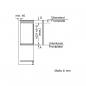 Preview: Siemens KI32LVFE0 iQ300 Einbaukühlschrank mit Gefrierfach, Nischenhöhe 102,5 cm, 147 L, Flachscharnier, Super Cooling, extrem leise, weiß