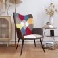 Preview: ARDEBO.de - Relaxsessel Patchwork Stoff