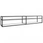 Preview: TV-Schrank Transparent 220x40x40,5 cm Hartglas