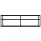 Preview: TV-Schrank Transparent 140x40x40,5 cm Hartglas