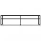 Preview: TV-Schrank Transparent 160x40x40,5 cm Hartglas