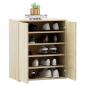 Preview: Schuhschrank Sonoma-Eiche 60x35x70 cm Holzwerkstoff