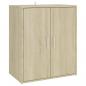 Preview: Schuhschrank Sonoma-Eiche 60x35x70 cm Holzwerkstoff