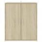 Preview: Schuhschrank Sonoma-Eiche 60x35x70 cm Holzwerkstoff