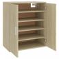 Preview: Schuhschrank Sonoma-Eiche 60x35x70 cm Holzwerkstoff