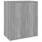 Preview: Schuhschrank Grau Sonoma 60x35x70 cm Holzwerkstoff