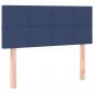 Preview: Kopfteil Blau 100x5x78/88 cm Stoff