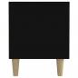 Preview: TV-Schrank Schwarz 180x31,5x40 cm Holzwerkstoff