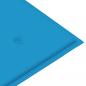 Preview: Gartenbank-Auflage Blau 100x50x3 cm Oxford-Gewebe