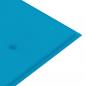 Preview: Gartenbank-Auflage Blau 120x50x3 cm Oxford-Gewebe