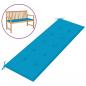 Preview: Gartenbank-Auflage Blau 150x50x3 cm Oxford-Gewebe