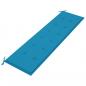 Preview: Gartenbank-Auflage Blau 180x50x3 cm Oxford-Gewebe