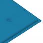 Preview: Gartenbank-Auflage Blau 180x50x3 cm Oxford-Gewebe