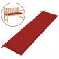 Preview: Gartenbank-Auflage Rot 180x50x3 cm Oxford-Gewebe