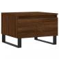 Preview: Couchtisch Braun Eichen-Optik 50x46x35 cm Holzwerkstoff