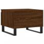 Preview: Couchtisch Braun Eichen-Optik 50x46x35 cm Holzwerkstoff