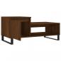 Preview: Couchtisch Braun Eichen-Optik 100x50x45 cm Holzwerkstoff