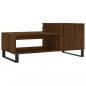 Preview: Couchtisch Braun Eichen-Optik 100x50x45 cm Holzwerkstoff