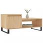 Preview: Couchtisch Sonoma-Eiche 100x50x45 cm Holzwerkstoff