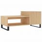 Preview: Couchtisch Sonoma-Eiche 100x50x45 cm Holzwerkstoff