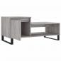 Preview: Couchtisch Grau Sonoma 100x50x45 cm Holzwerkstoff