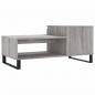 Preview: Couchtisch Grau Sonoma 100x50x45 cm Holzwerkstoff