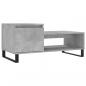 Preview: Couchtisch Betongrau 100x50x45 cm Holzwerkstoff