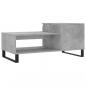 Preview: Couchtisch Betongrau 100x50x45 cm Holzwerkstoff