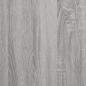 Preview: Wandregale 2 Stk. Grau Sonoma 80x15x15,5 cm Holzwerkstoff